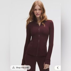 NWT Lululemon athletica Define Jacket Nulu
Goodnight Plum Size 8